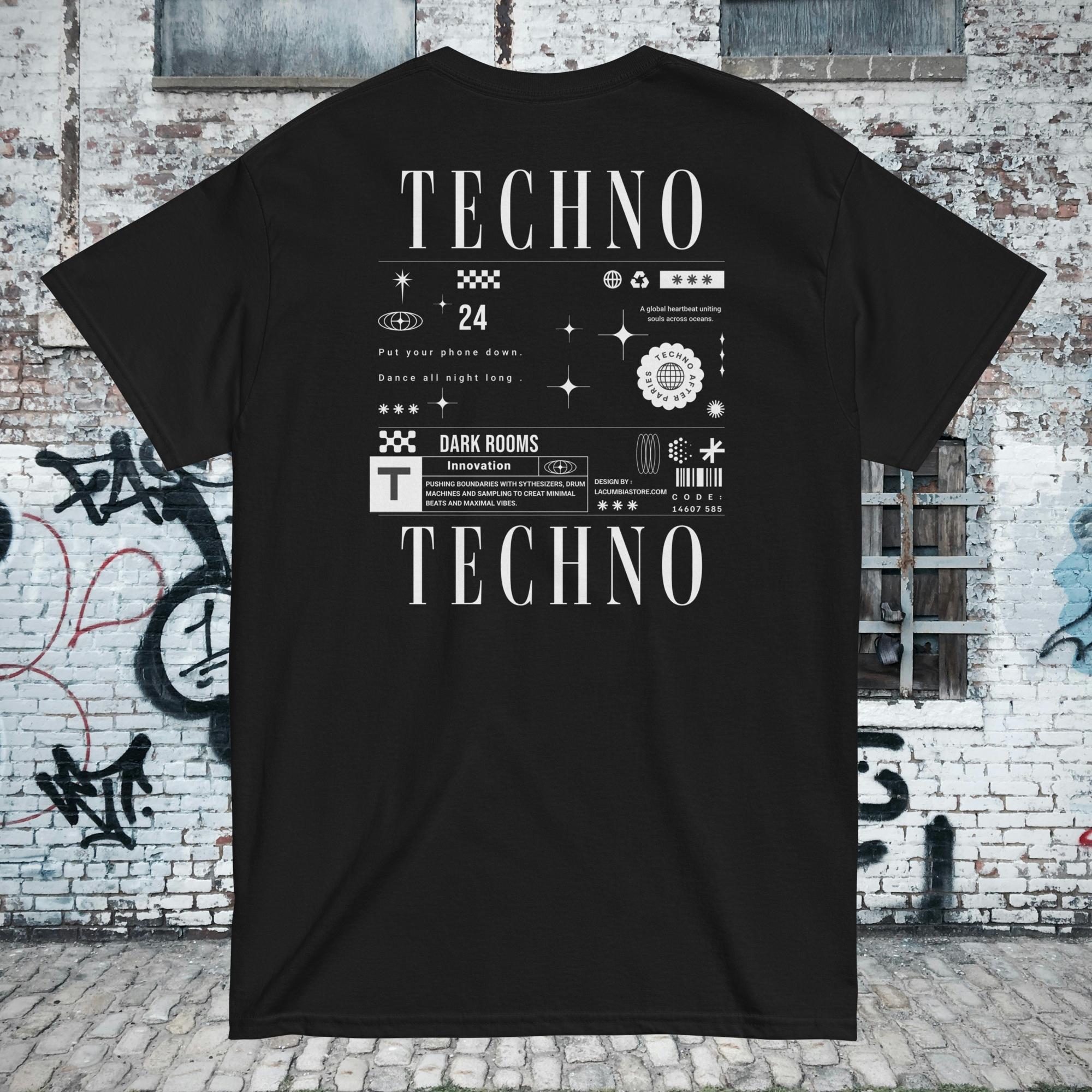 Men's classic tee / TECHNO