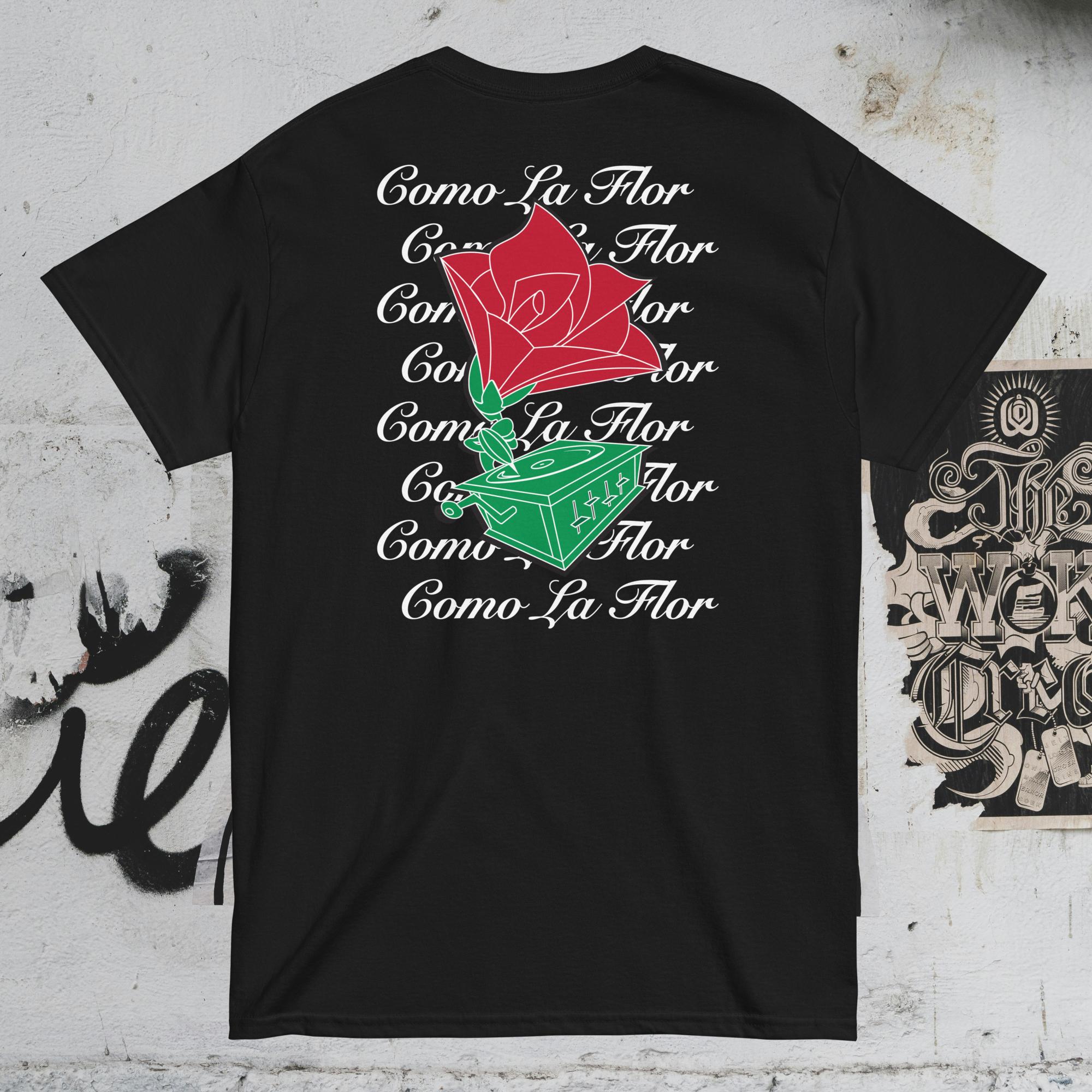 Playera para hombre/ Como la flor