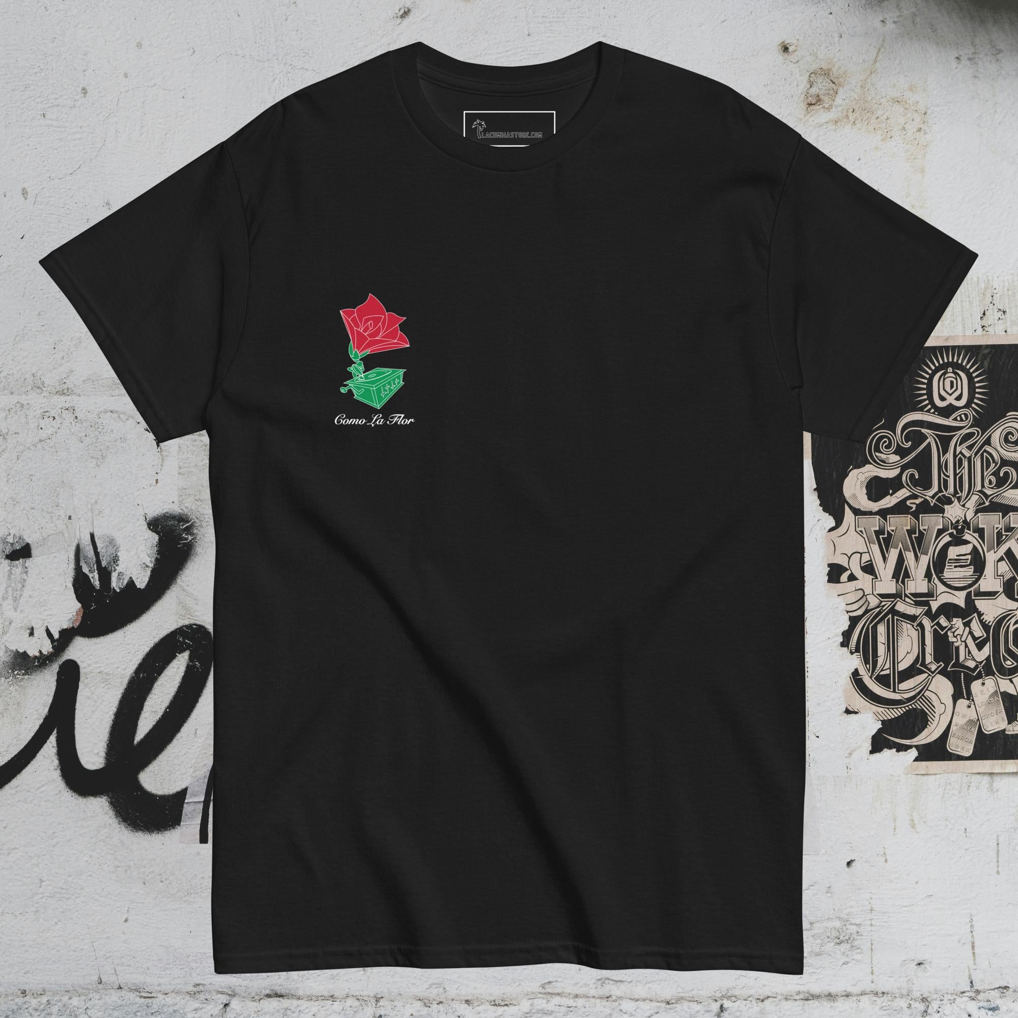 Playera para hombre/ Como la flor